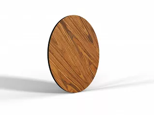 Panel fornirowany Palisander Brazylijski - Koło 43 cm