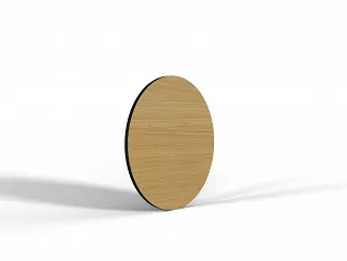 Panel dekoracyjny Dąb Europejski - Koło 33 cm