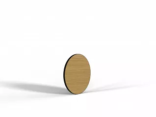 Panel dekoracyjny Dąb Europejski - Koło 22 cm