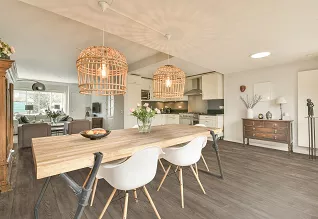 Jadalnia Scandi Boho