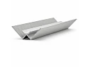 Listwa aluminiowa do płyt wodoodpornych płyt Rocko - profil wewnętrzny (srebrny) zdjęcie 1