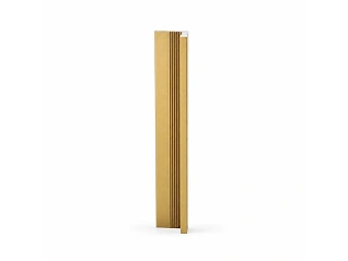 Listwa aluminiowa do wodoodpornych płyt Rocko Tiles - profil zakończeniowy Slim (złoty)