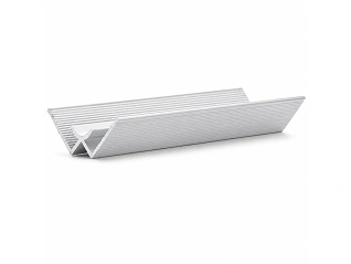 Listwa aluminiowa do płyt wodoodpornych płyt Rocko - profil wewnętrzny (biały)