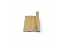 Listwa aluminiowa do wodoodpornych płyt Rocko Tiles - profil zakończeniowy Slim (złoty) zdjęcie 2