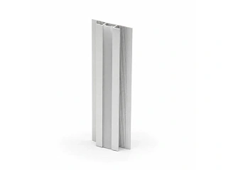 Listwa aluminiowa LED do płyt wodoodpornych płyt Rocko Srebrna