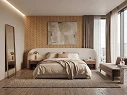Płyty ścienne MDF do sypialni Pure Wall V-Line Cremona Torro 2738