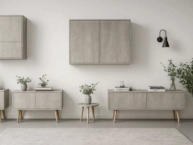 Meble z płyty laminowanej Falco Focus Light Element Y380